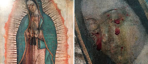 Bild der Jungfrau von Guadalupe